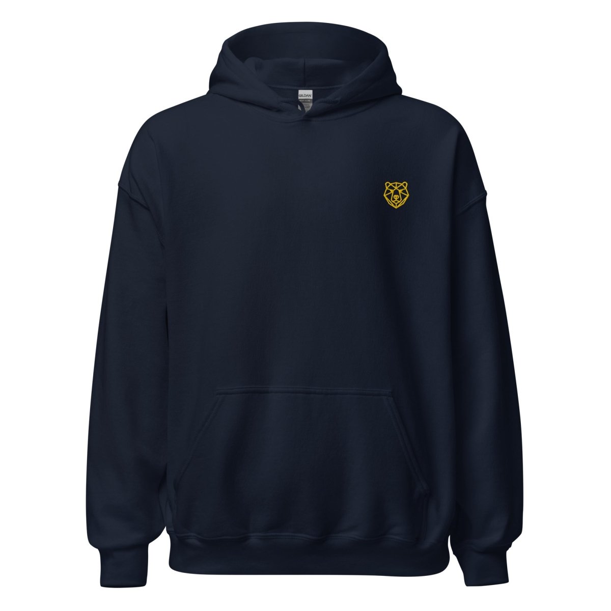 Unisex Hoodie " Tokyo" mit hochwertigem Logo - Stick in Farbe Gold - Streetwear - size_range | Black Ursus