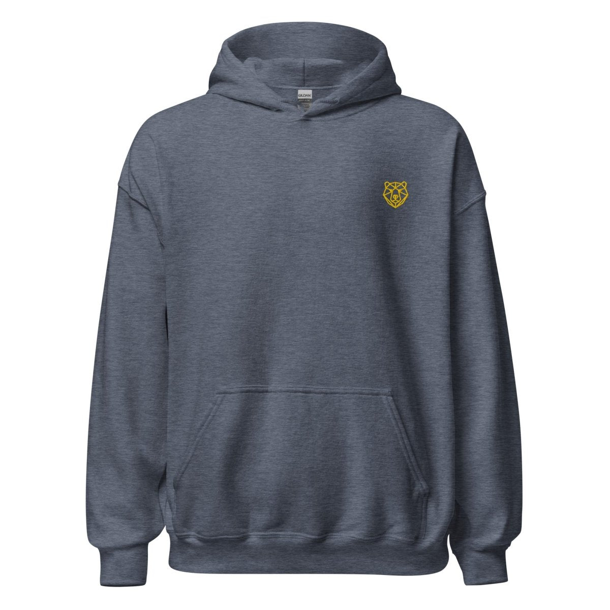 Unisex Hoodie " Tokyo" mit hochwertigem Logo - Stick in Farbe Gold - Streetwear - size_range | Black Ursus