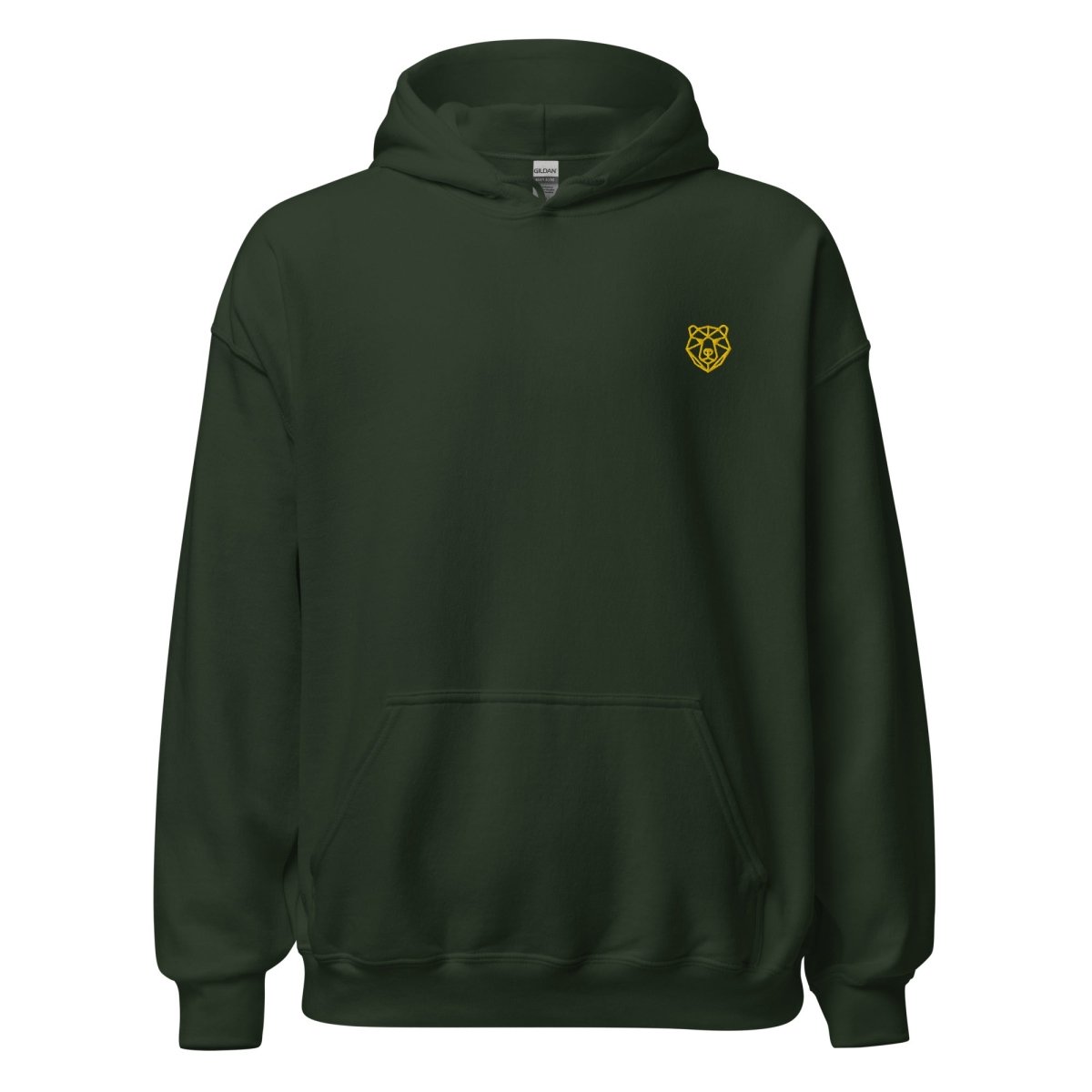Unisex Hoodie " Tokyo" mit hochwertigem Logo - Stick in Farbe Gold - Streetwear - size_range | Black Ursus