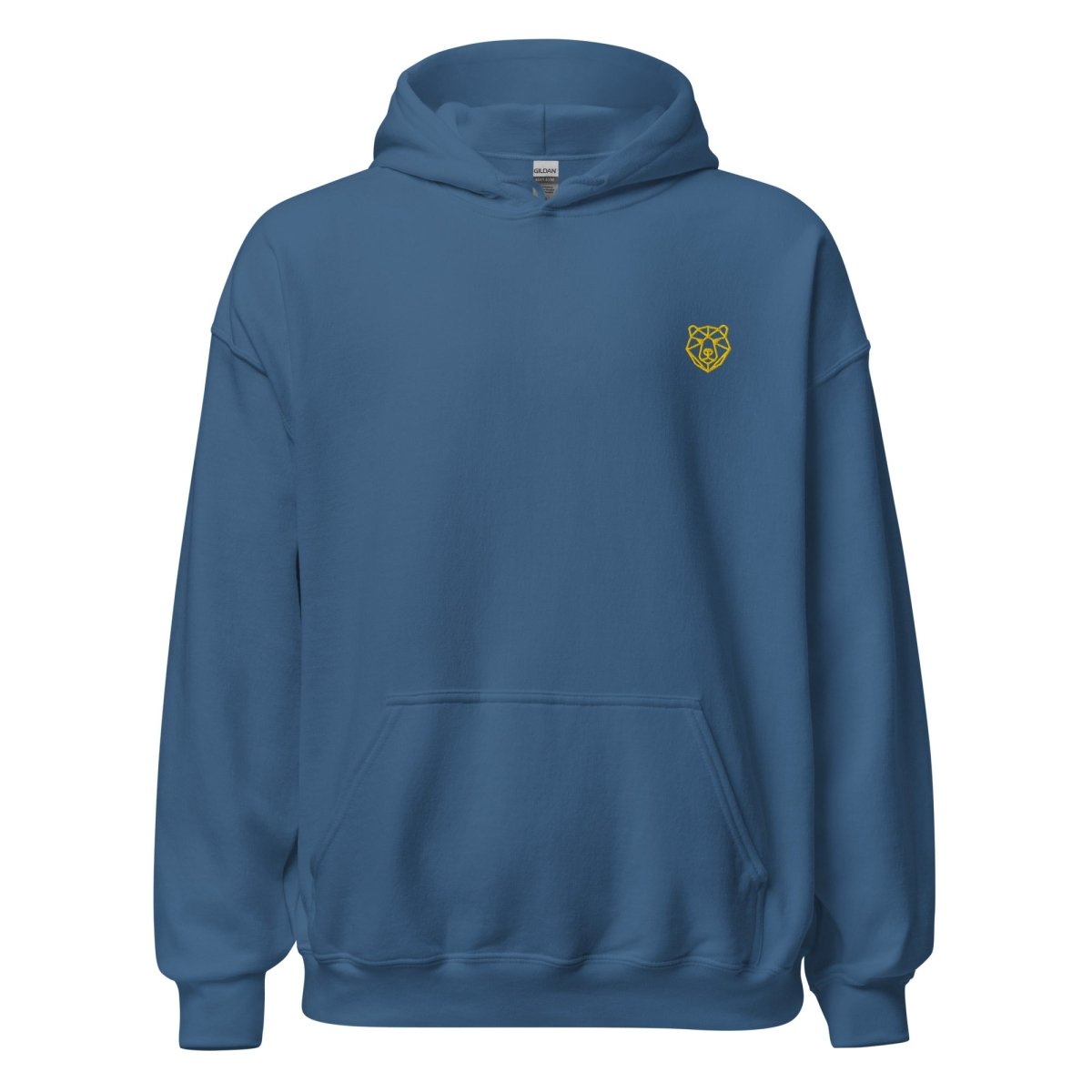 Unisex Hoodie " Tokyo" mit hochwertigem Logo - Stick in Farbe Gold - Streetwear - size_range | Black Ursus