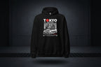 Unisex Hoodie "Tokyo Street Racing 1" - Streetwear - size_range | Black Ursus