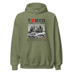 Unisex Hoodie "Tokyo Street Racing 2" - Streetwear - size_range | Black Ursus