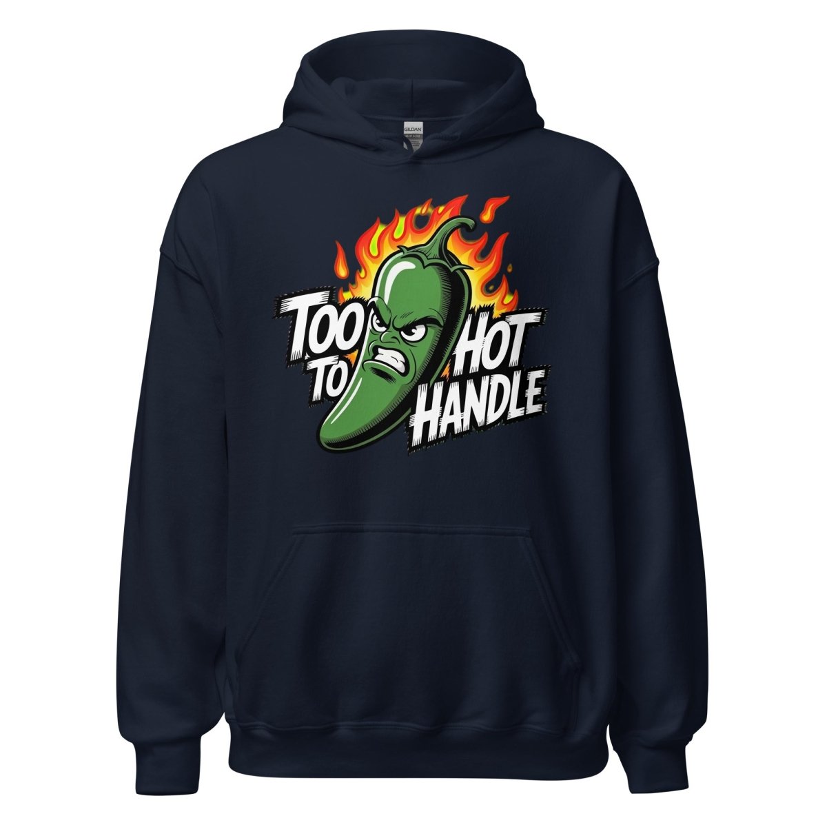 Unisex Hoodie "Too HOT" - Streetwear - size_range | Black Ursus