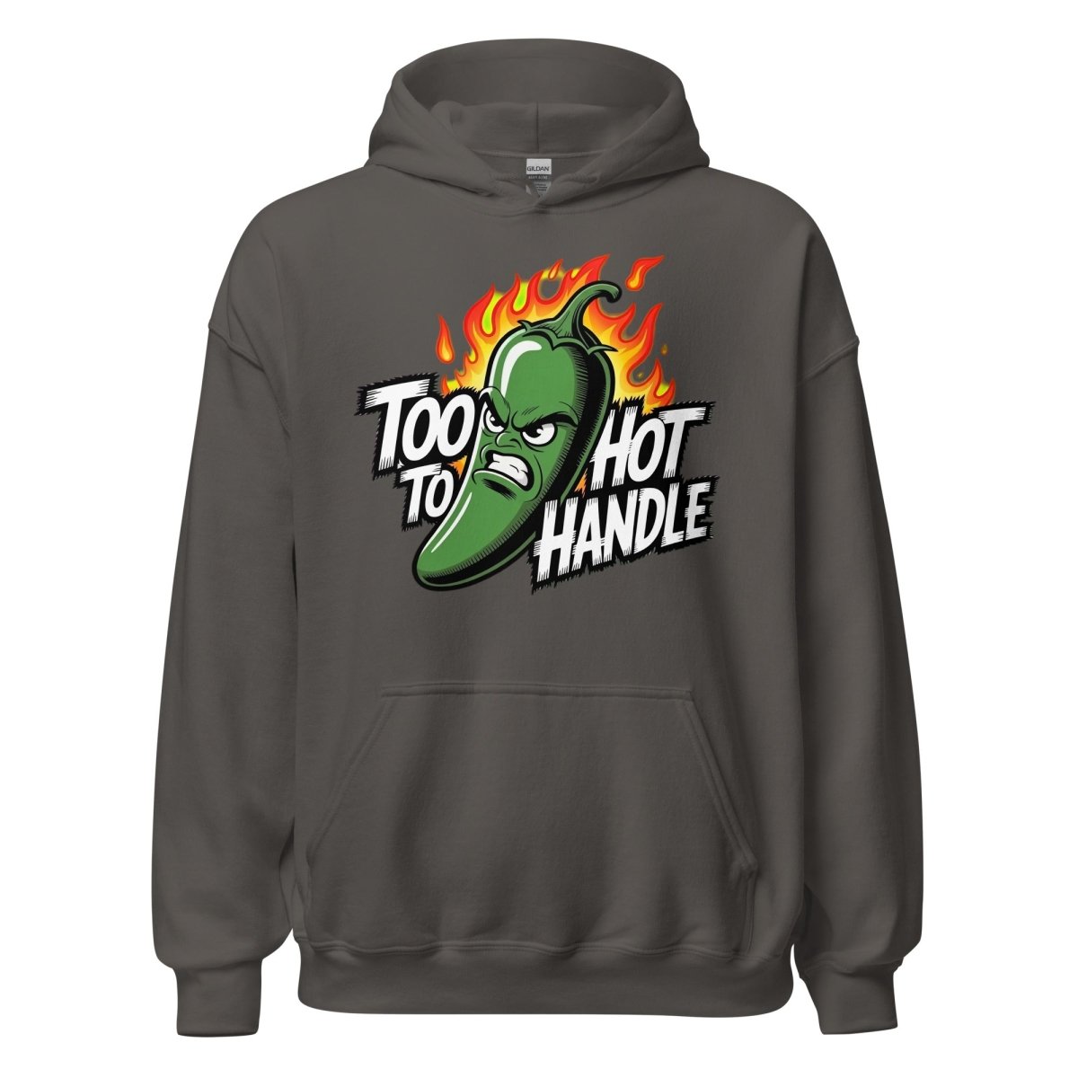 Unisex Hoodie "Too HOT" - Streetwear - size_range | Black Ursus