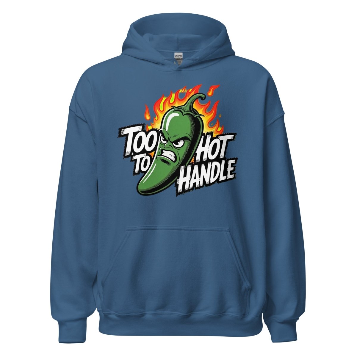 Unisex Hoodie "Too HOT" - Streetwear - size_range | Black Ursus