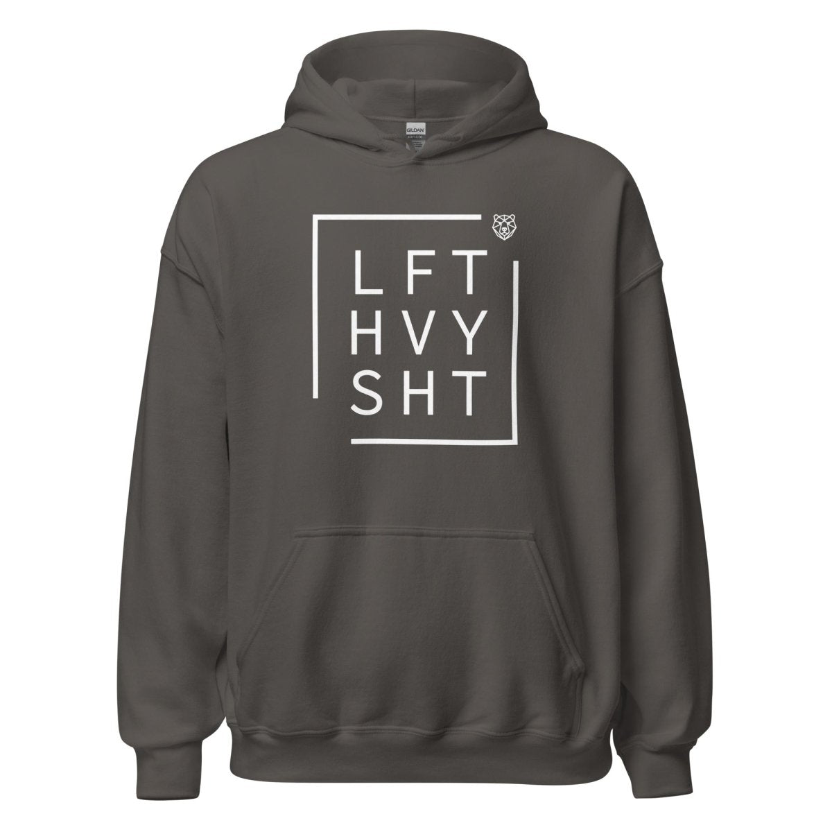 Unisex Hoodie "Lift Heavy Shit" - Streetwear - size_range | Black Ursus
