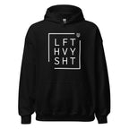 Unisex Hoodie "Lift Heavy Shit" - Streetwear - size_range | Black Ursus