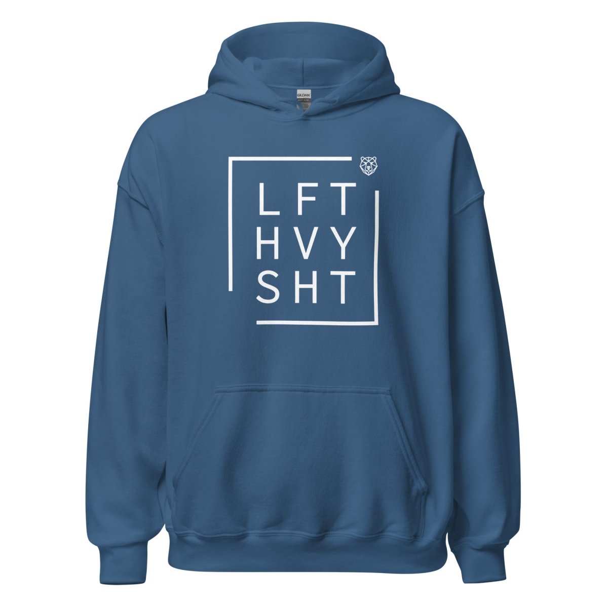 Unisex Hoodie "Lift Heavy Shit" - Streetwear - size_range | Black Ursus