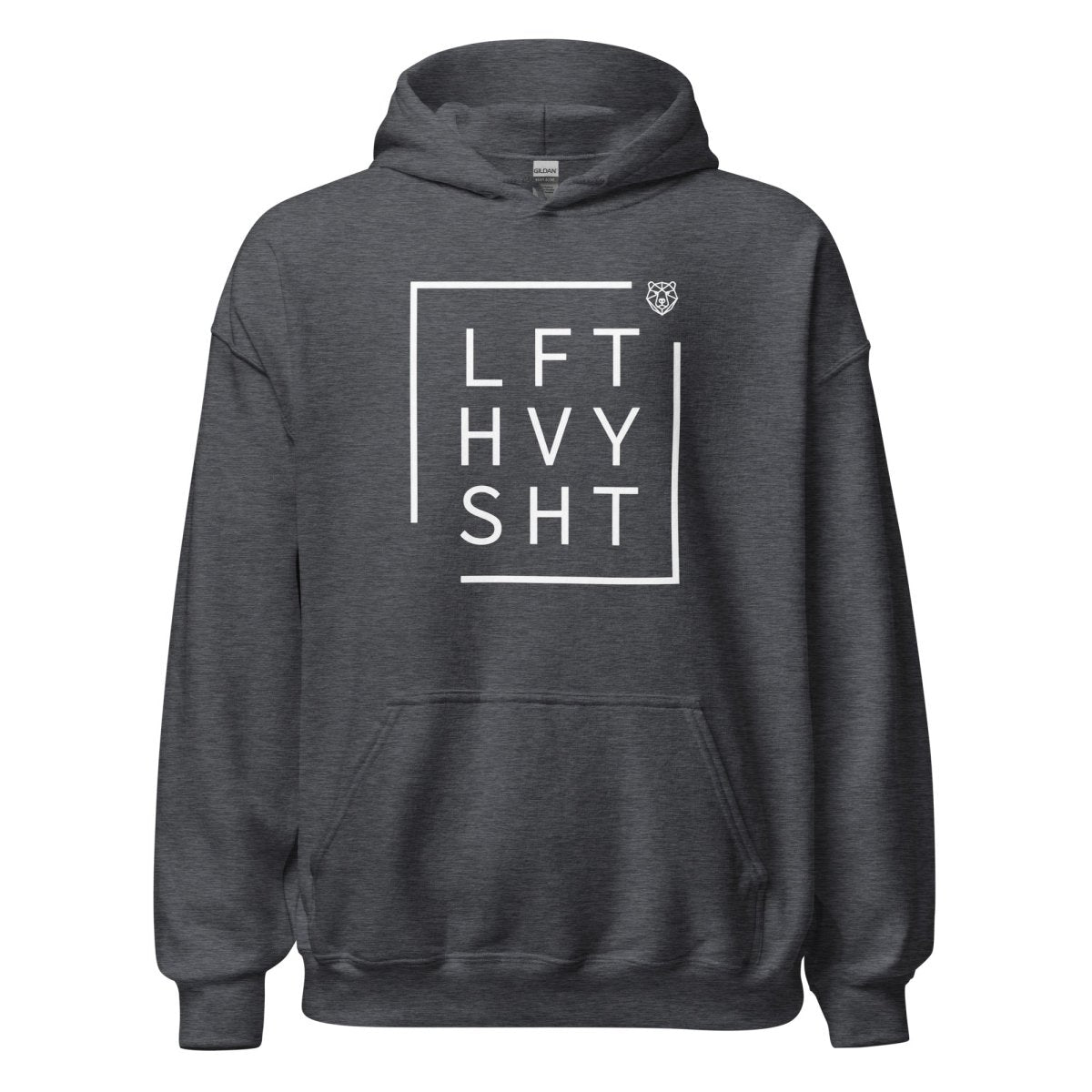 Unisex Hoodie "Lift Heavy Shit" - Streetwear - size_range | Black Ursus
