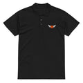 Polo Shirt "Flying Basketball" – Premium Stick, Unisex S–5XL | Black Ursus - Streetwear - size_range | Black Ursus