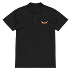 Polo Shirt "Flying Basketball" – Premium Stick, Unisex S–5XL | Black Ursus - Streetwear - size_range | Black Ursus