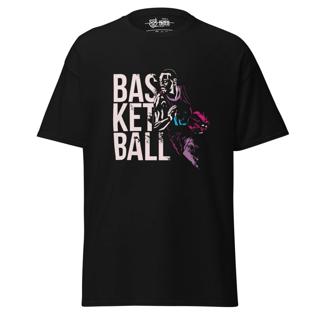 Unisex T-Shirt "Basketball Action" - Streetwear - size_range | Black Ursus