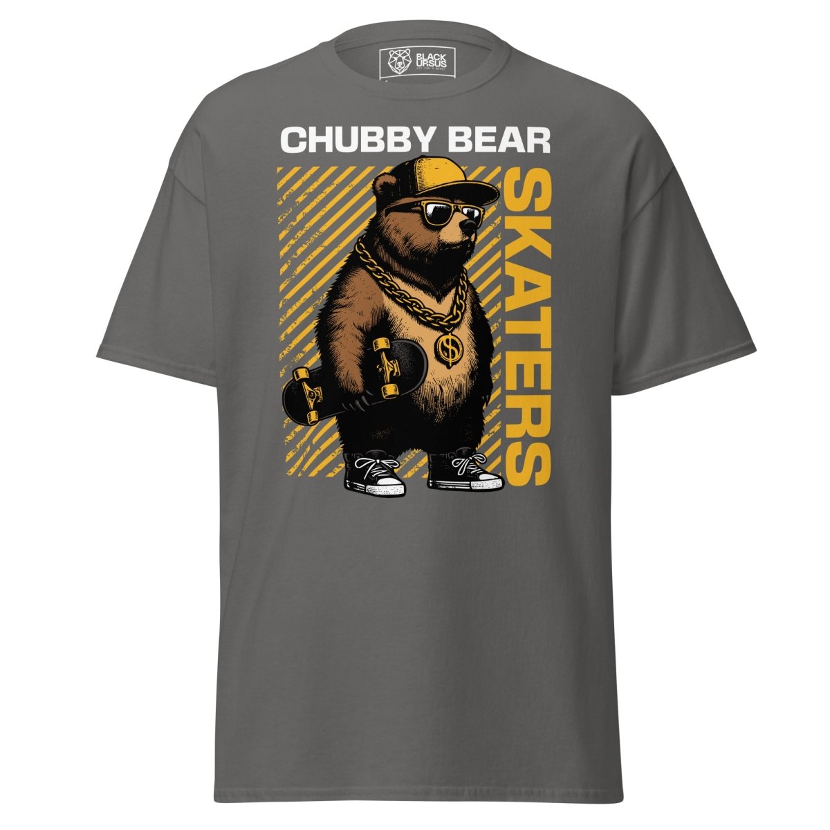Unisex T-Shirt "Chubby Bear" - Streetwear - size_range | Black Ursus
