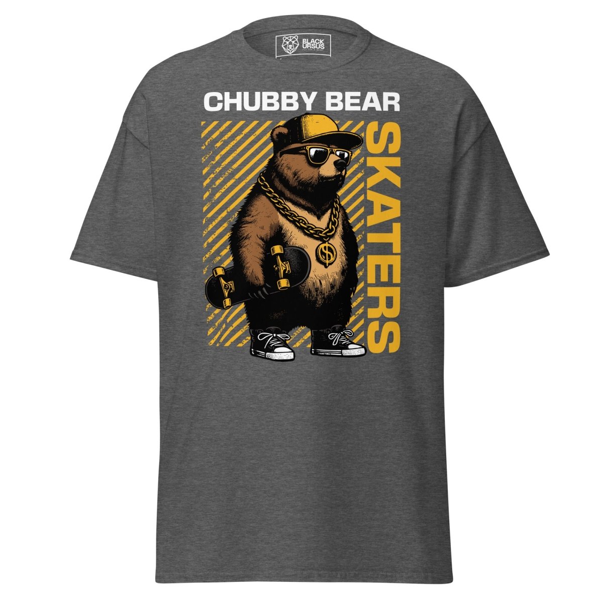 Unisex T-Shirt "Chubby Bear" - Streetwear - size_range | Black Ursus