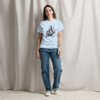 Unisex T-Shirt "CYBER FLOWER" - Streetwear - size_range | Black Ursus