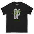 Unisex T-Shirt "Never give up" - Streetwear - size_range | Black Ursus