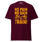 Gym T-Shirt "NO PAIN" – Unisex Streetwear, S–5XL | Black Ursus - Streetwear - size_range | Black Ursus