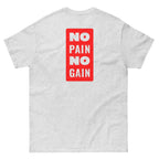 Unisex T-Shirt "NoPain" mit hochwertigem Logo - Stick in Navy Blau - Streetwear - size_range | Black Ursus