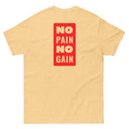 Unisex T-Shirt "NoPain" mit hochwertigem Logo - Stick in Navy Blau - Streetwear - size_range | Black Ursus