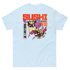 Unisex T-Shirt "Sushi Rangers" mit hochwertigem Logo - Stick mit hochwertigem Logo - Stick in Navy Blau - Streetwear - size_range | Black Ursus