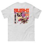 Unisex T-Shirt "Sushi Rangers" mit hochwertigem Logo - Stick mit hochwertigem Logo - Stick in Navy Blau - Streetwear - size_range | Black Ursus
