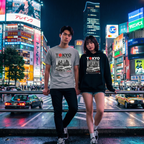 Unisex T-Shirt "Tokyo Street Racing 1" - Streetwear - size_range | Black Ursus