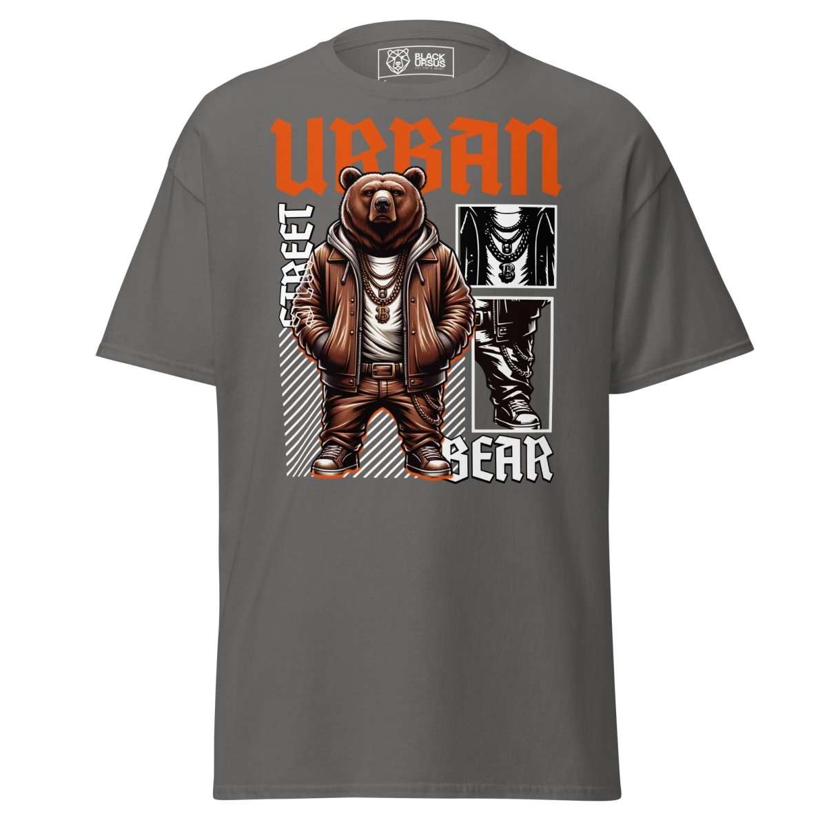 Unisex T-Shirt "Urban BEAR" - Streetwear - size_range | Black Ursus