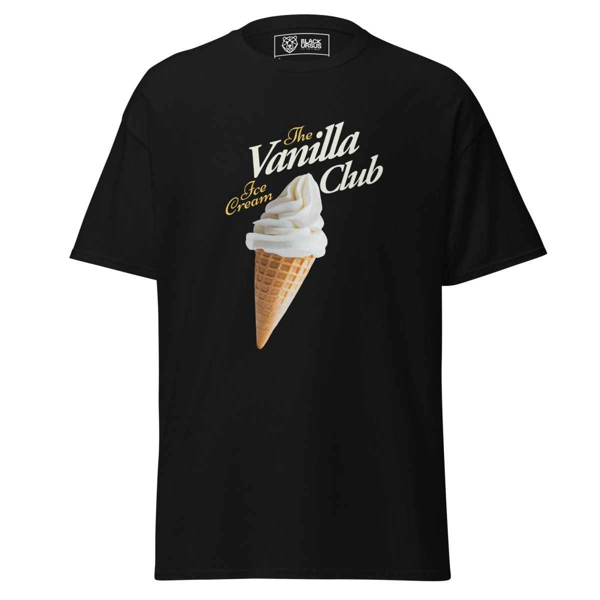 Unisex T-Shirt "Vanilla Club" - Streetwear - size_range | Black Ursus