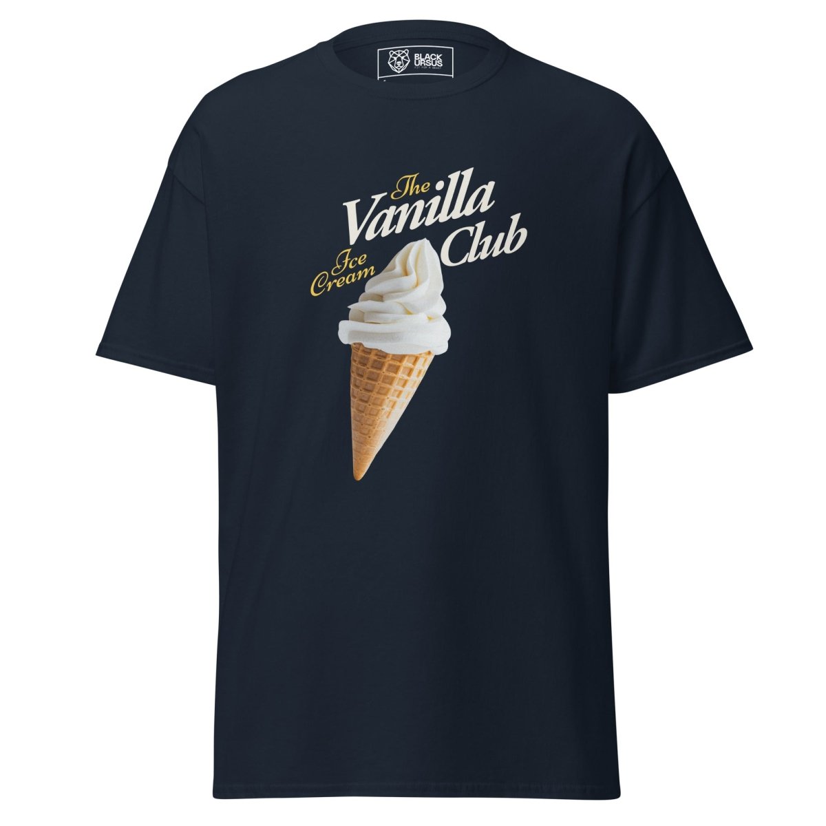 Unisex T-Shirt "Vanilla Club" - Streetwear - size_range | Black Ursus