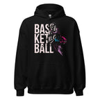 UnisexHoodie "Basketball Action" - Streetwear - size_range | Black Ursus