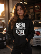 Black Ursus Hoodie Gebaut Nicht Gekauft Lifestyle