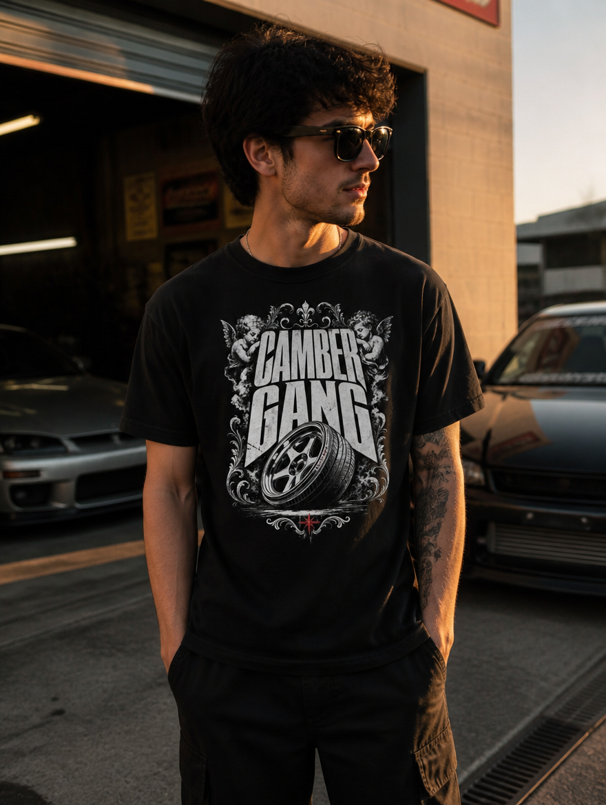 Black Ursus T-Shirt Camber Gang Lifestyle