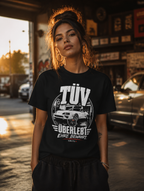 Black Ursus T-Shirt TUEV Ueberlebt Lifestyle